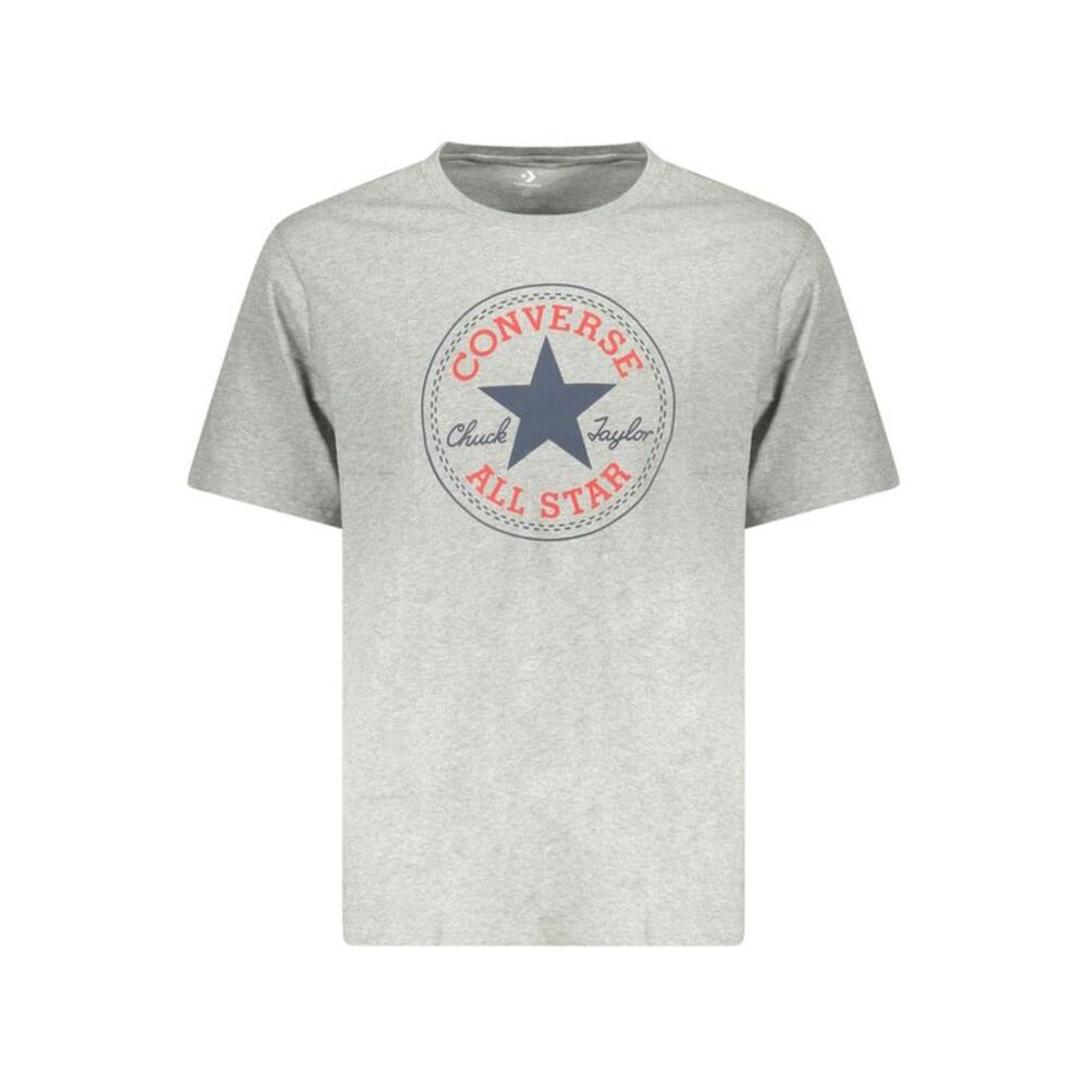 Converse Gray Cotton Men's T-Shirt